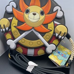 Loungefly Sun Lion Crossbody Bag with Orange and Yellow Accents